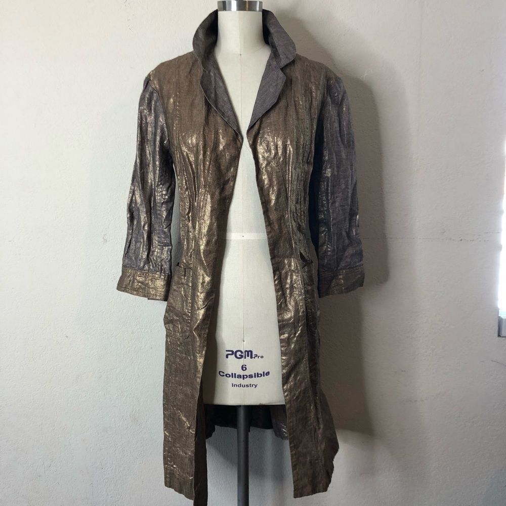 Gregory Párkinson Antique Gold silk jacket 6